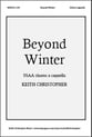 Beyond Winter SSAA choral sheet music cover